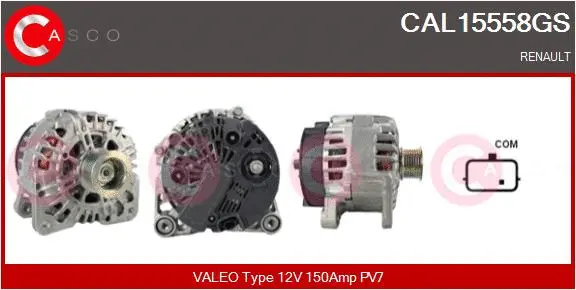 Alternator (CAL15558GS)