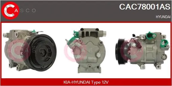 Compressor, air conditioning (CAC78001AS)