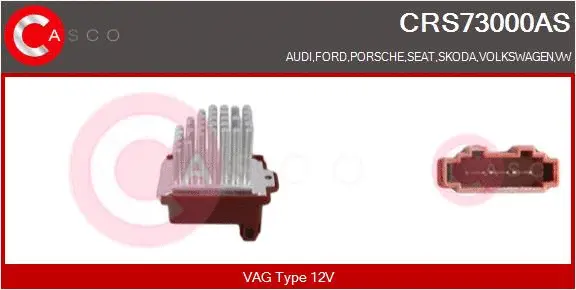 Resistor, interior blower (CRS73000AS)