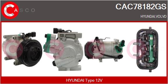 Compressor, air conditioning (CAC78182GS)