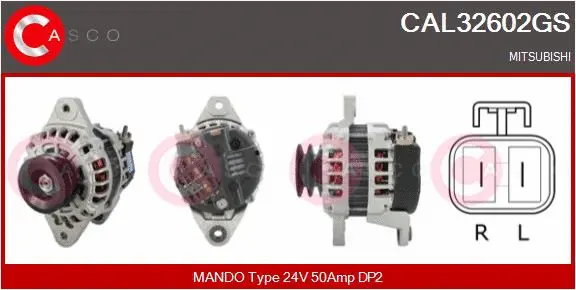 Alternator (CAL32602GS)