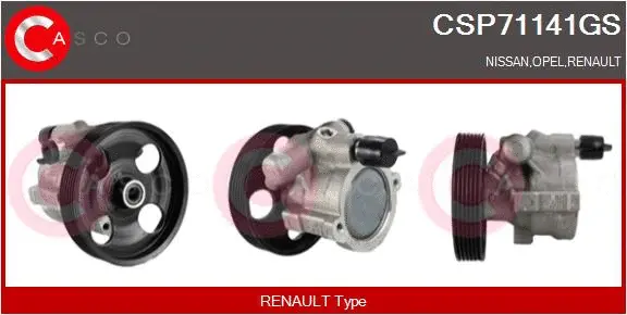 Hydraulic Pump, steering (CSP71141GS)