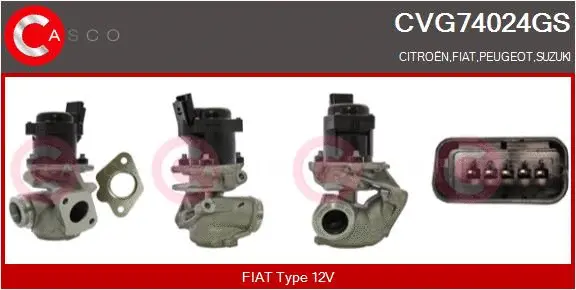 EGR Valve (CVG74024GS)