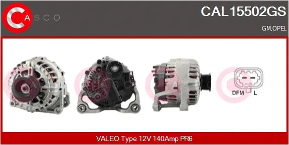 Alternator (CAL15502GS)