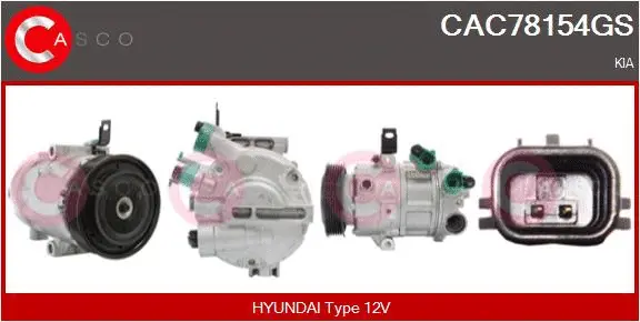 Compressor, air conditioning (CAC78154GS)