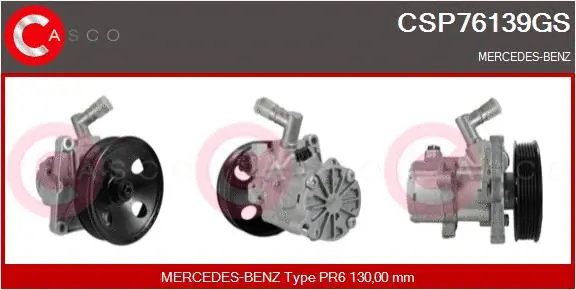 Hydraulic Pump, steering (CSP76139GS)