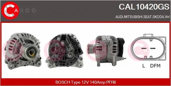 Alternator (CAL10420GS)