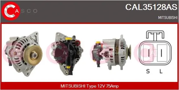 Alternator (CAL35128AS)