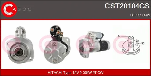 Starter (CST20104GS)