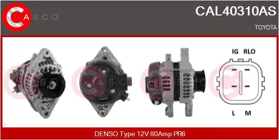 Alternator (CAL40310AS)
