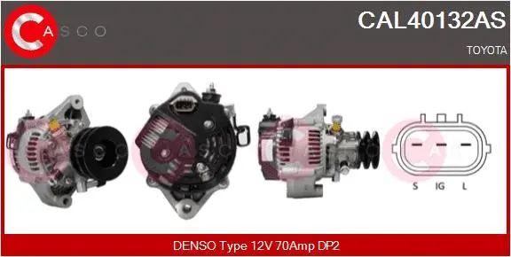 Alternator (CAL40132AS)