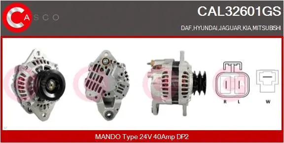 Alternator (CAL32601GS)
