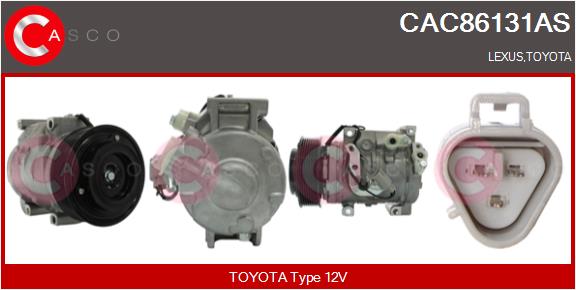 Compressor, air conditioning (CAC86131AS)