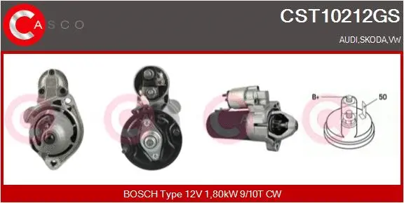 Starter (CST10212GS)