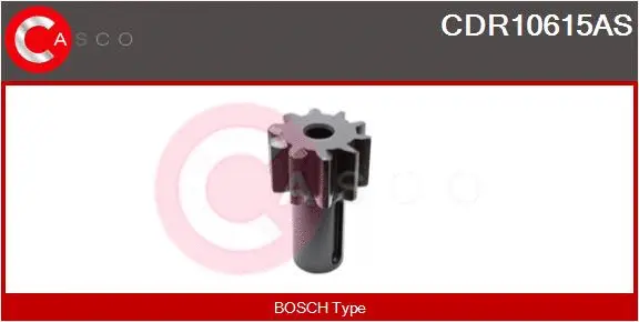 Pinion, starter (CDR10615AS)
