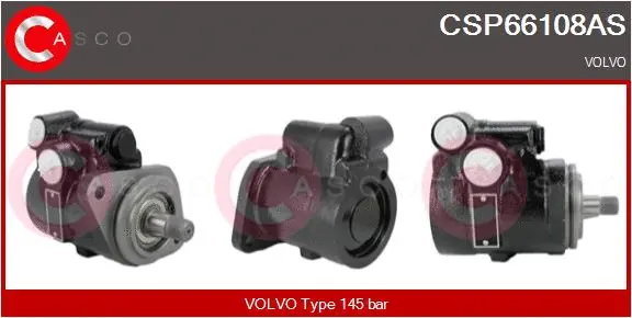 Hydraulic Pump, steering (CSP66108AS)