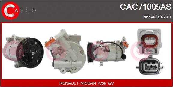 Compressor, air conditioning (CAC71005AS)