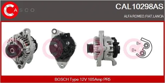 Alternator (CAL10298AS)