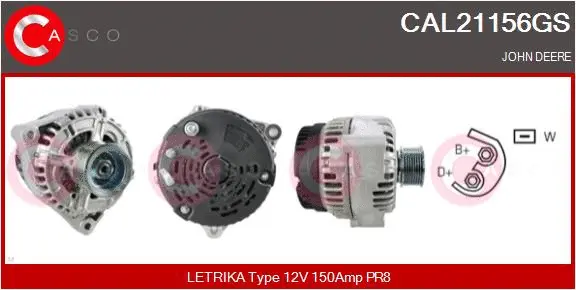 Alternator (CAL21156GS)