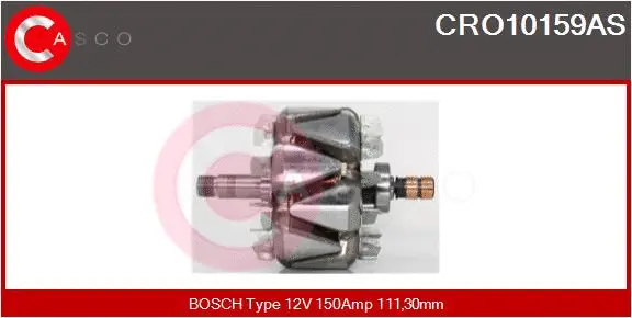 Rotor, alternator (CRO10159AS)