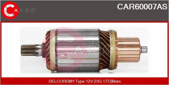 Armature, starter (CAR60007AS)