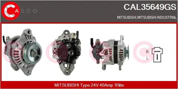 Alternator (CAL35649GS)