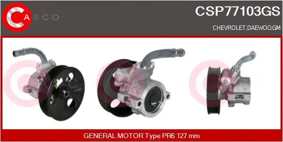 Hydraulic Pump, steering (CSP77103GS)