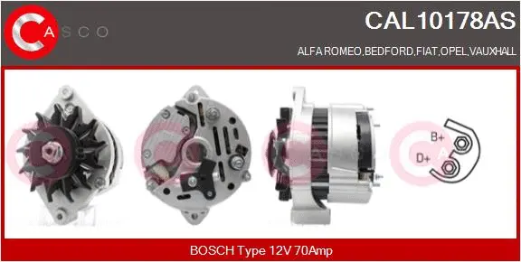 Alternator (CAL10178AS)