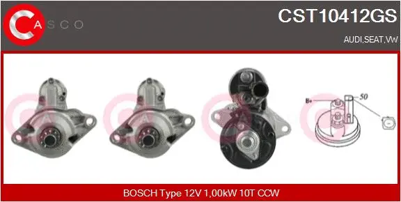 Starter (CST10412GS)