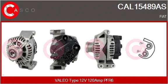 Alternator (CAL15489AS)