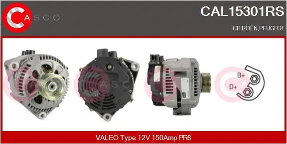 Alternator (CAL15301RS)