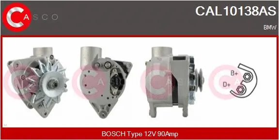 Alternator (CAL10138AS)