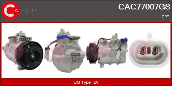 Compressor, air conditioning (CAC77007GS)