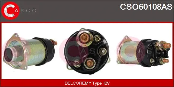 Solenoid Switch, starter (CSO60108AS)