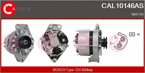 Alternator (CAL10146AS)