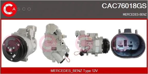 Compressor, air conditioning (CAC76018GS)