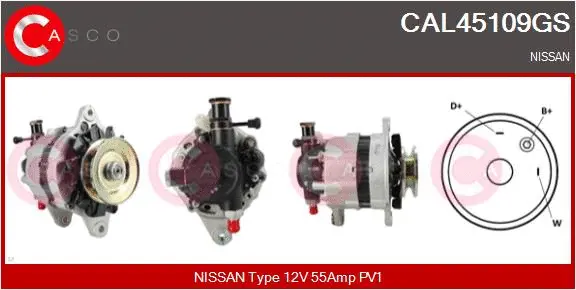 Alternator (CAL45109GS)