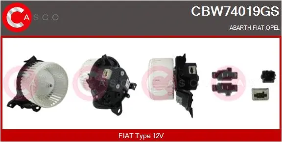 Interior Blower (CBW74019GS)