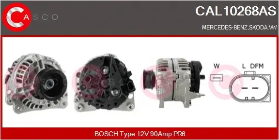 Alternator (CAL10268AS)