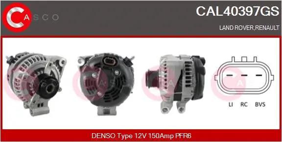 Alternator (CAL40397GS)