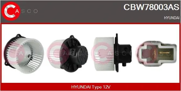 Interior Blower (CBW78003AS)