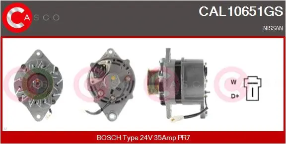 Alternator (CAL10651GS)