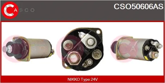 Solenoid Switch, starter (CSO50606AS)