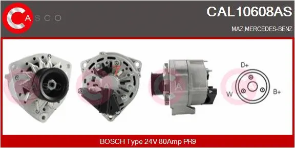 Alternator (CAL10608AS)