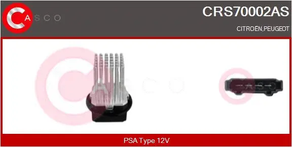 Resistor, interior blower (CRS70002AS)