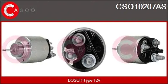 Solenoid Switch, starter (CSO10207AS)