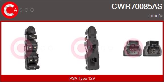 Switch, window regulator (CWR70085AS)