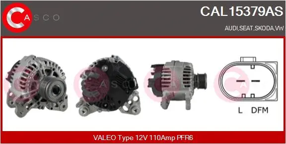 Alternator (CAL15379AS)