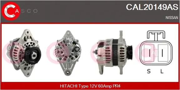 Alternator (CAL20149AS)