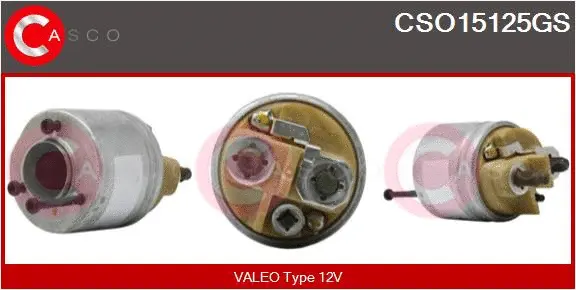 Solenoid Switch, starter (CSO15125GS)
